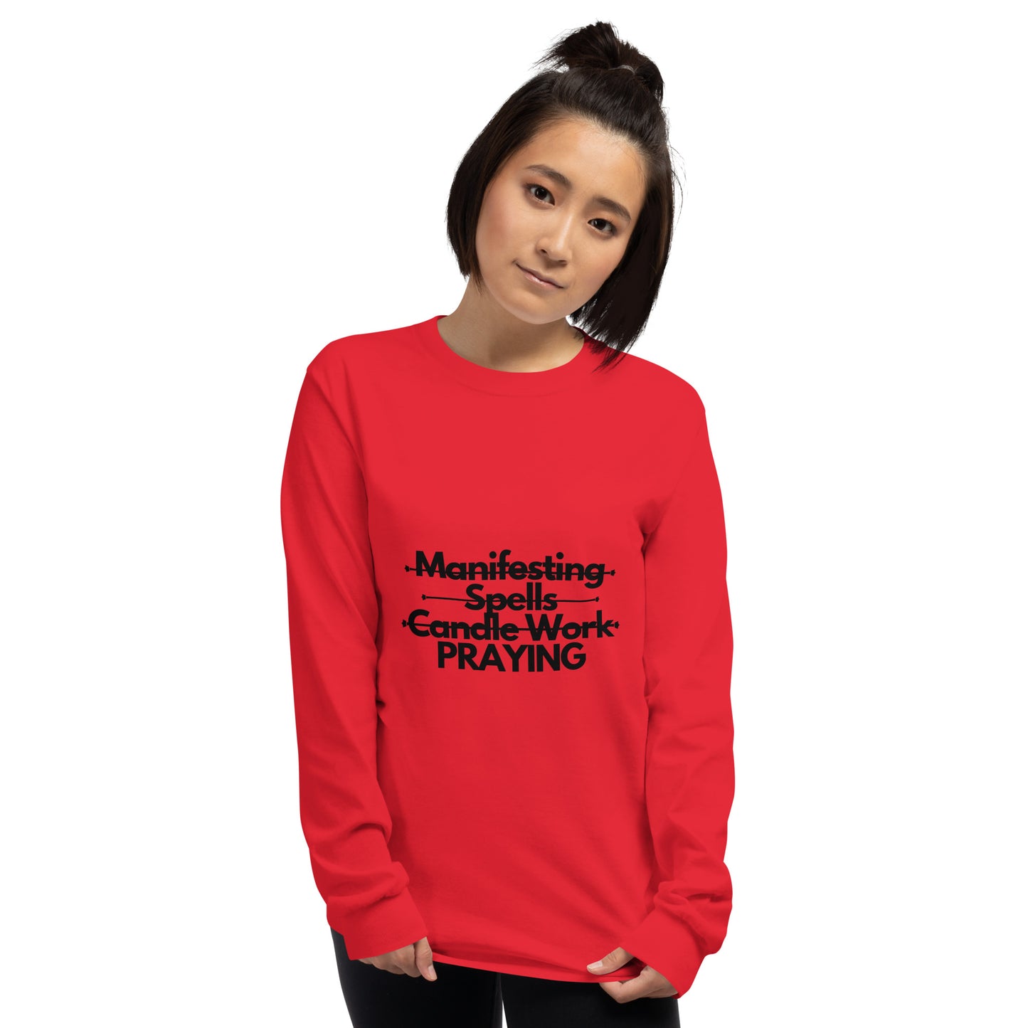 Praying Long Sleeve Shirt