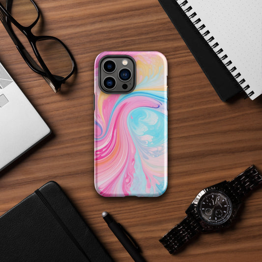 Swirly Tough Case for iPhone®