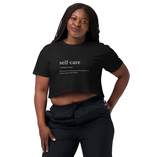 Women’s Self-Care crop top